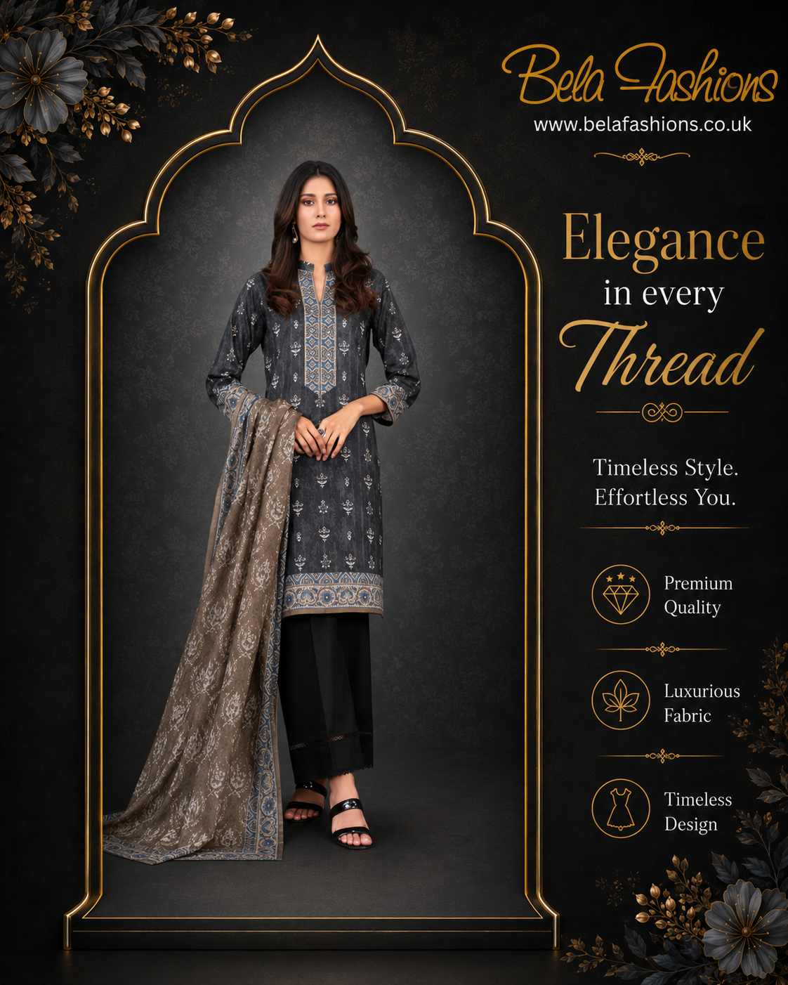 Sadira Stitched Printed Lawn 2192 TAWAKLE