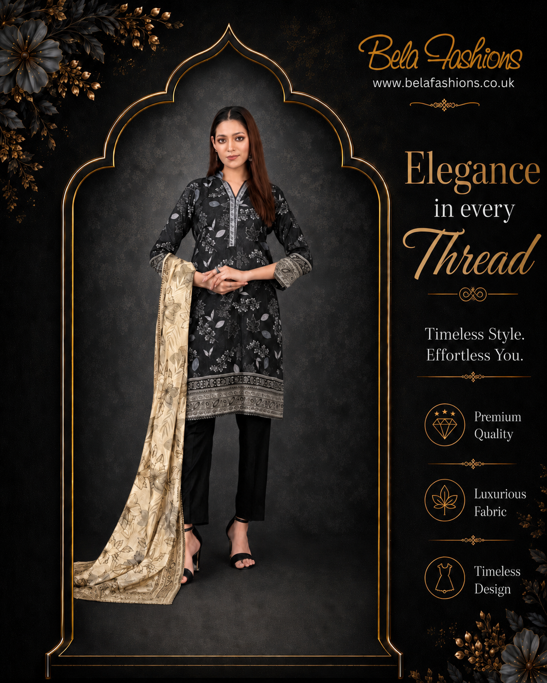 Sadira Stitched Printed Lawn 2193 TAWAKLE