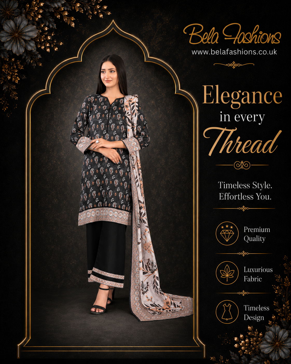 Sadira Stitched Printed Lawn 2195 TAWAKLE