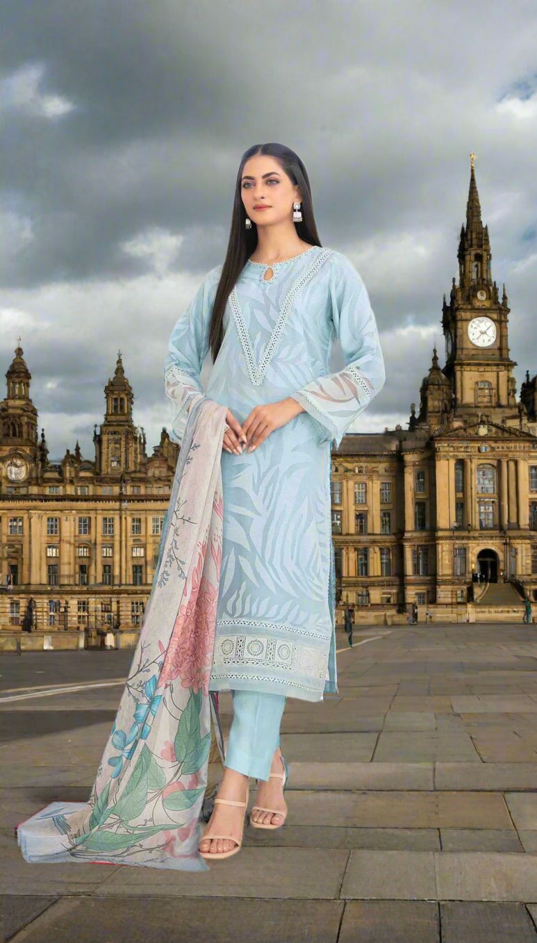 Tawakkal Gonul Party Wear organza 2096