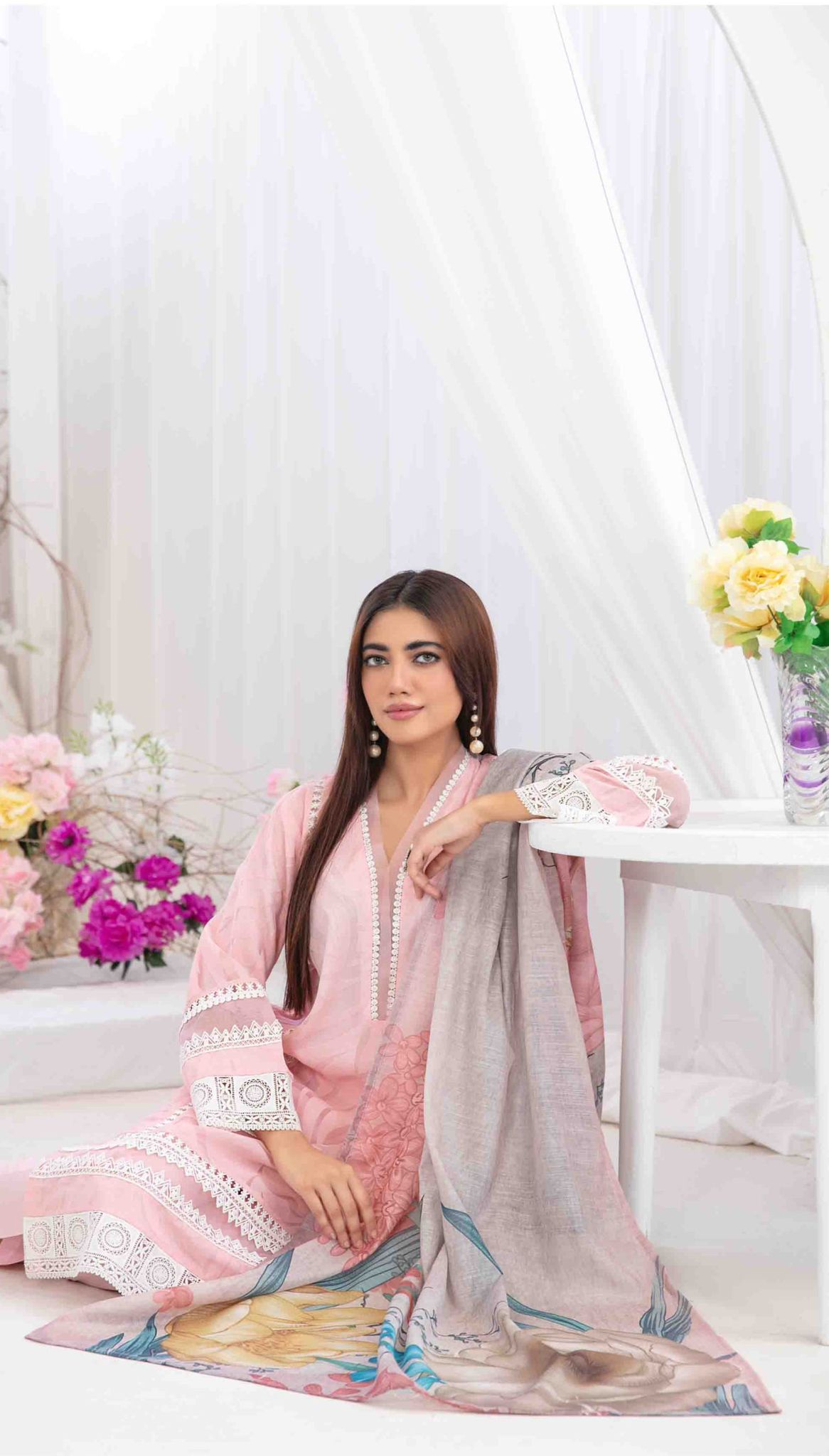 Tawakkal Gonul Party Wear organza 2097