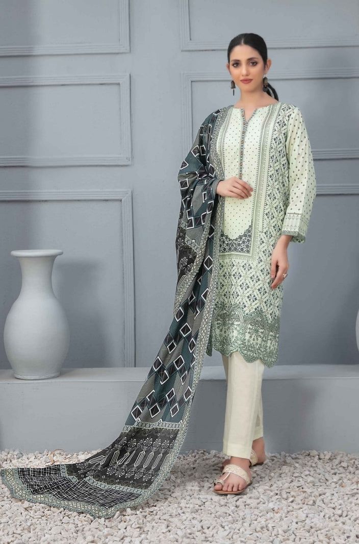 Tawakkal Embroidered Lawn 9433